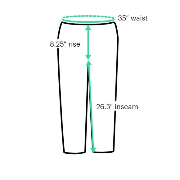 NEW Lukka Lux Burgundy Wine Ribbed Ankle Length Leggings Tights Pants Pocket XXL - Picture 6 of 6